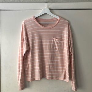 Everlane Long Sleeve Box Cut Tee